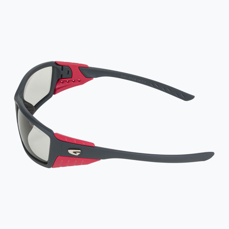 Окуляри сонячні GOG Breeze matt grey/red/smoke E450-2P 4