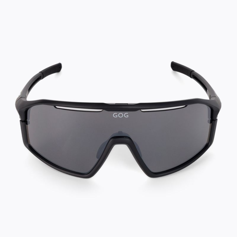 Окуляри велосипедні GOG Odyss matt black/flash mirror E605-1 4