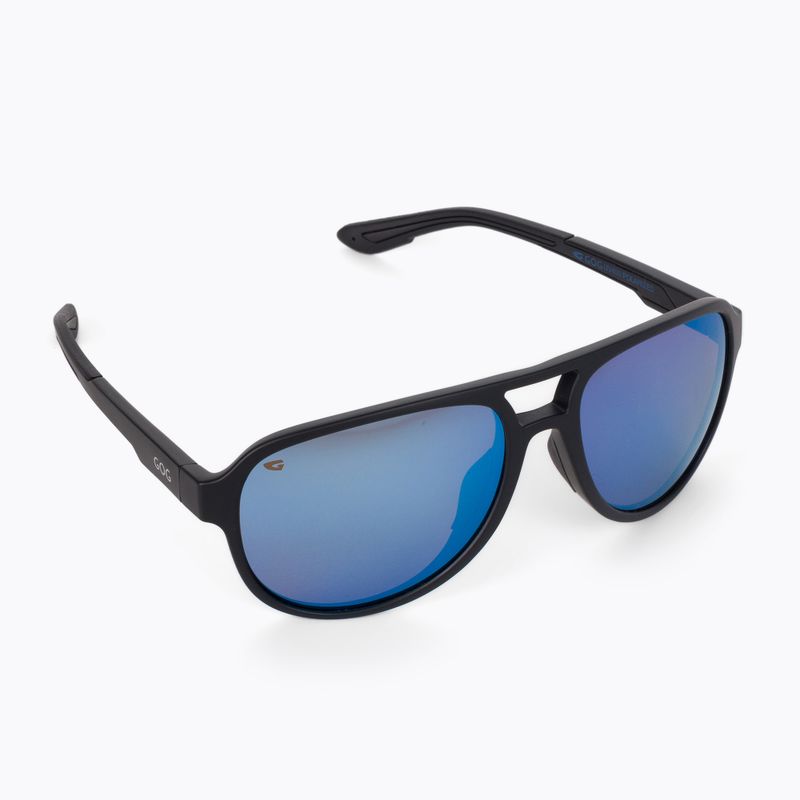 Окуляри сонячні GOG Hardy matt black/blue/polychromatic white-blue E715-2P