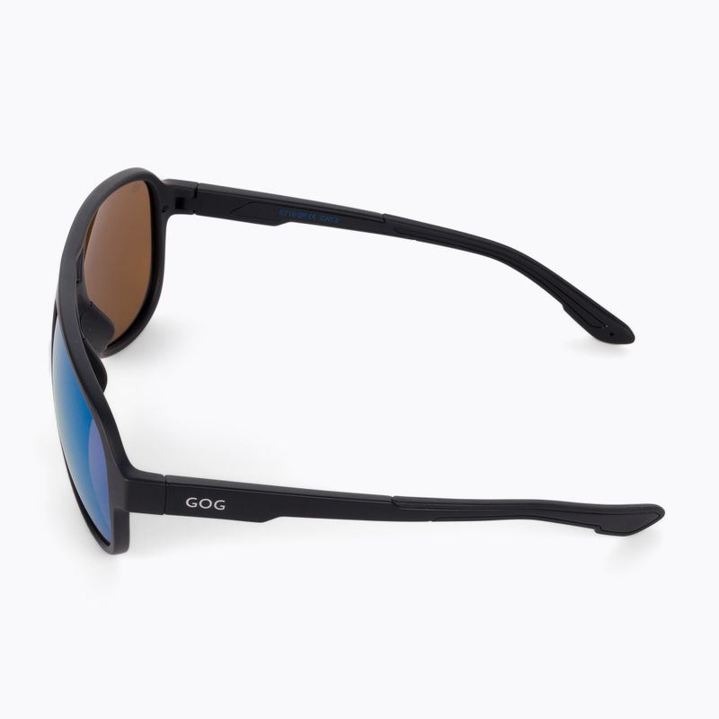 Окуляри сонячні GOG Hardy matt black/blue/polychromatic white-blue E715-2P 4