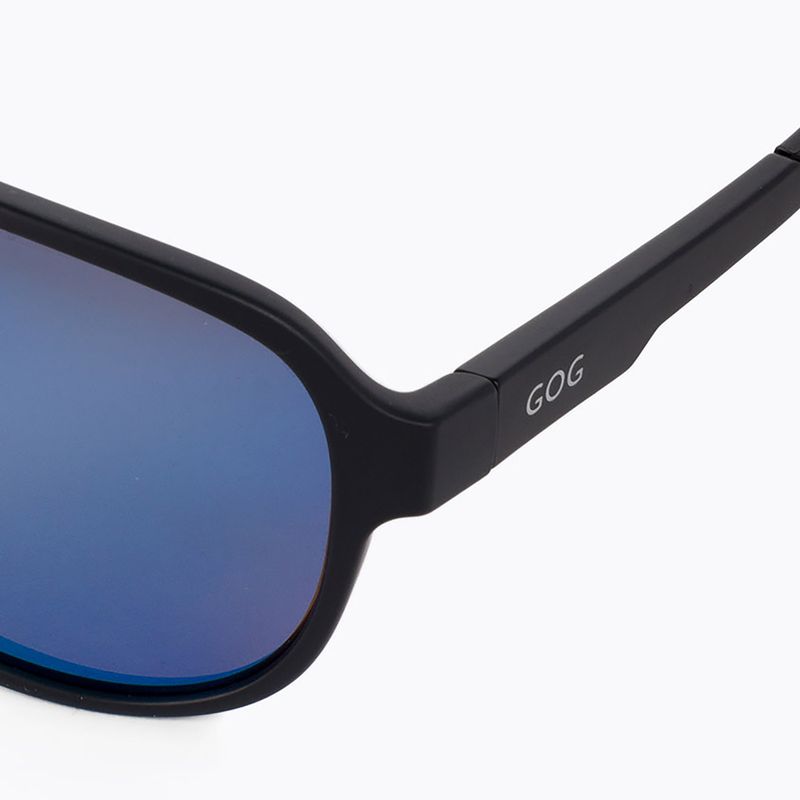 Окуляри сонячні GOG Hardy matt black/blue/polychromatic white-blue E715-2P 5