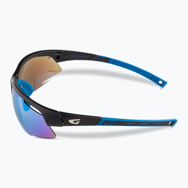 Окуляри сонцезахисні GOG Falcon matt black/blue/polychromatic white-blue 5