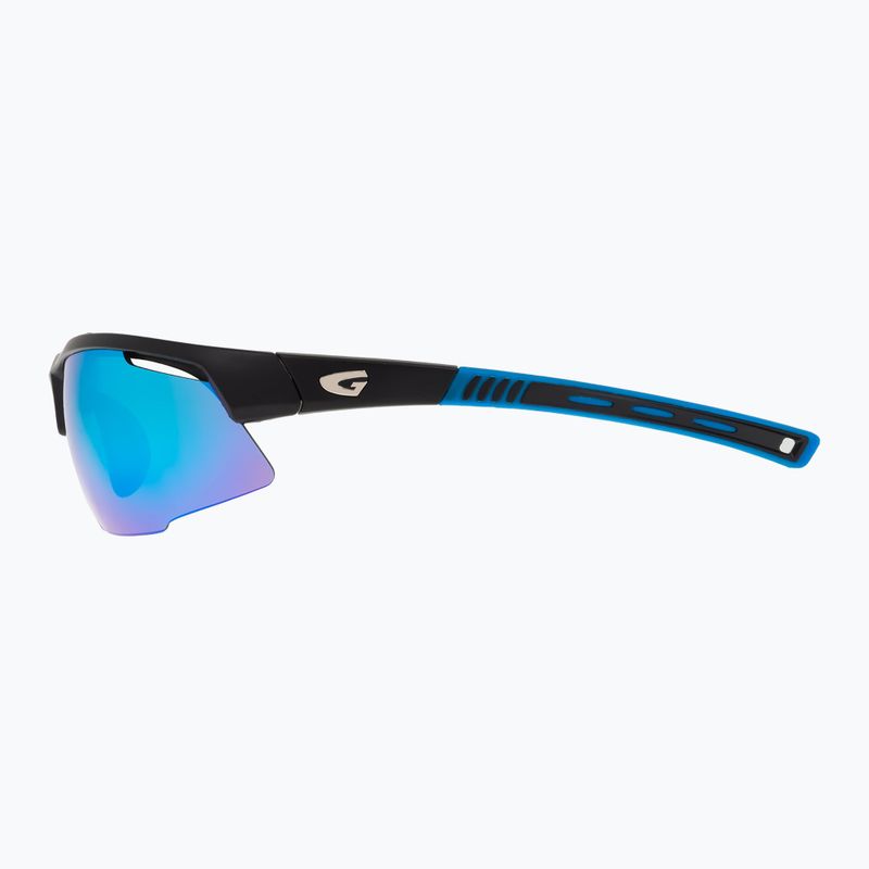 Окуляри сонцезахисні GOG Falcon matt black/blue/polychromatic white-blue 8