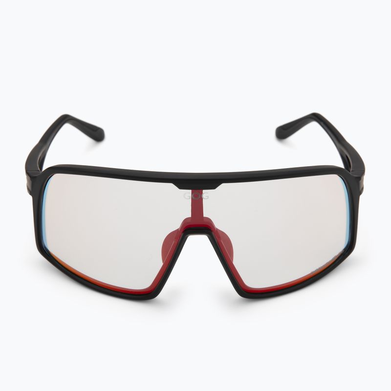 Окуляри сонцезахисні gOG Hyperion matt black/polychromatic red 3