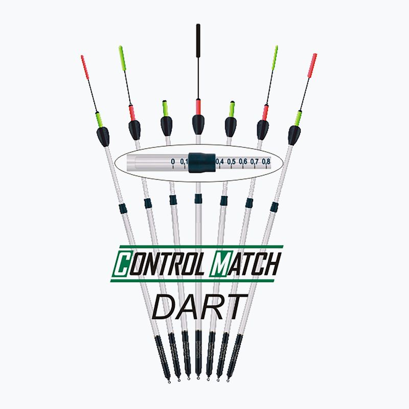 Поплавець Waggler Cralusso Coltrol Match With Dart multicolour