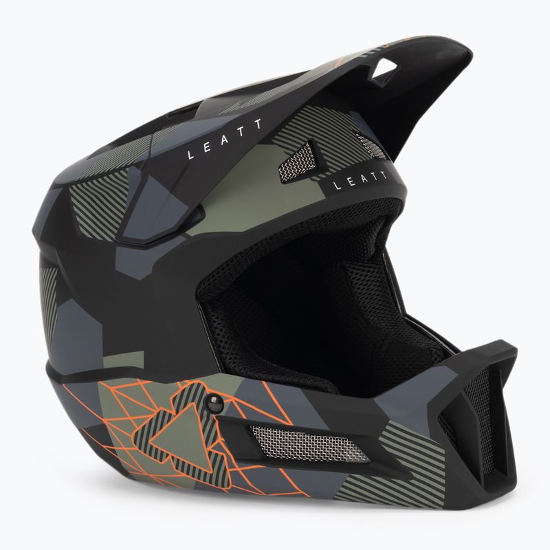 Шолом велосипедний Leatt MTB Gravity 2.0 V23 зелено-чорний 1023013903