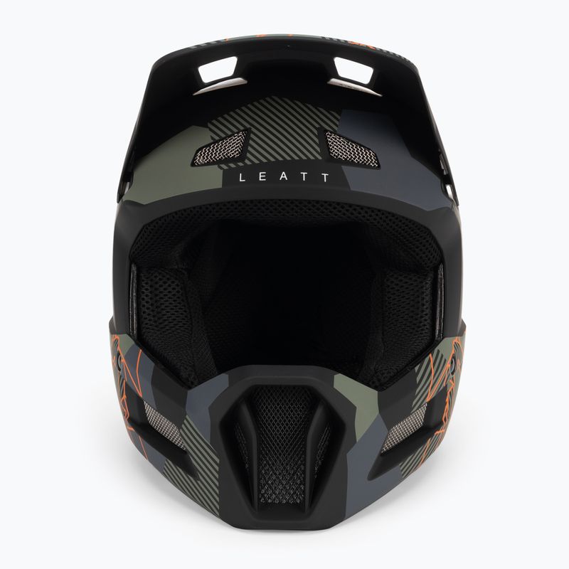 Шолом велосипедний Leatt MTB Gravity 2.0 V23 зелено-чорний 1023013903 2