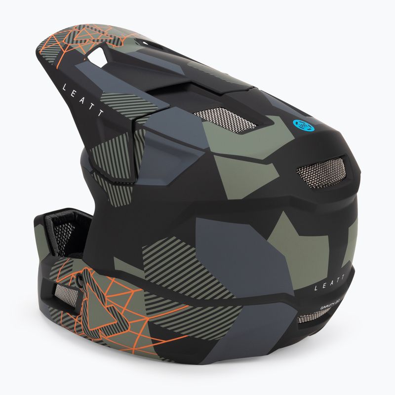 Шолом велосипедний Leatt MTB Gravity 2.0 V23 зелено-чорний 1023013903 4