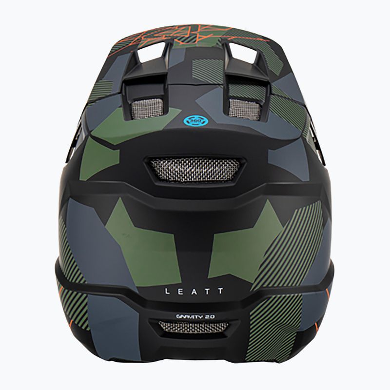 Шолом велосипедний Leatt MTB Gravity 2.0 V23 зелено-чорний 1023013903 11