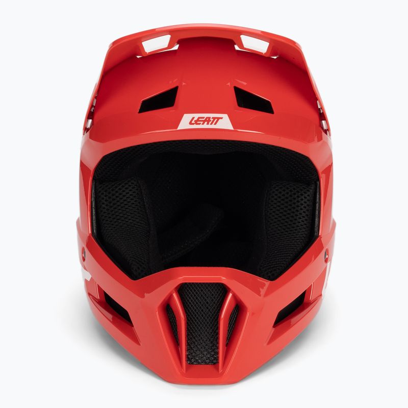 Шолом велосипедний дитячий Leatt MTB Gravity 1.0 Jr V23 червоний 2
