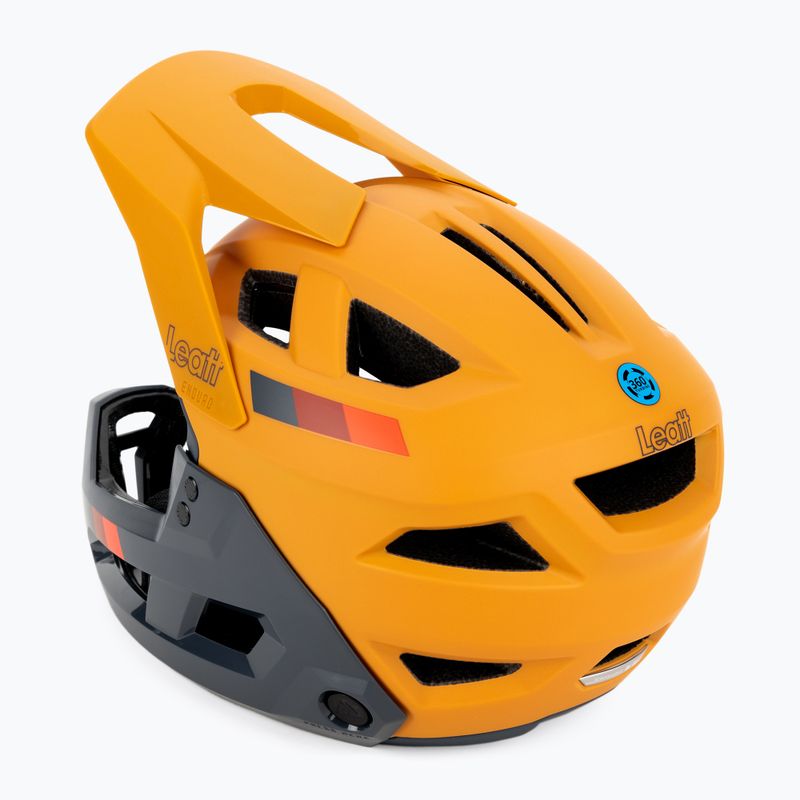 Шолом велосипедний Leatt MTB Enduro 2.0 V23 синьо-жовтий 1023014852 4