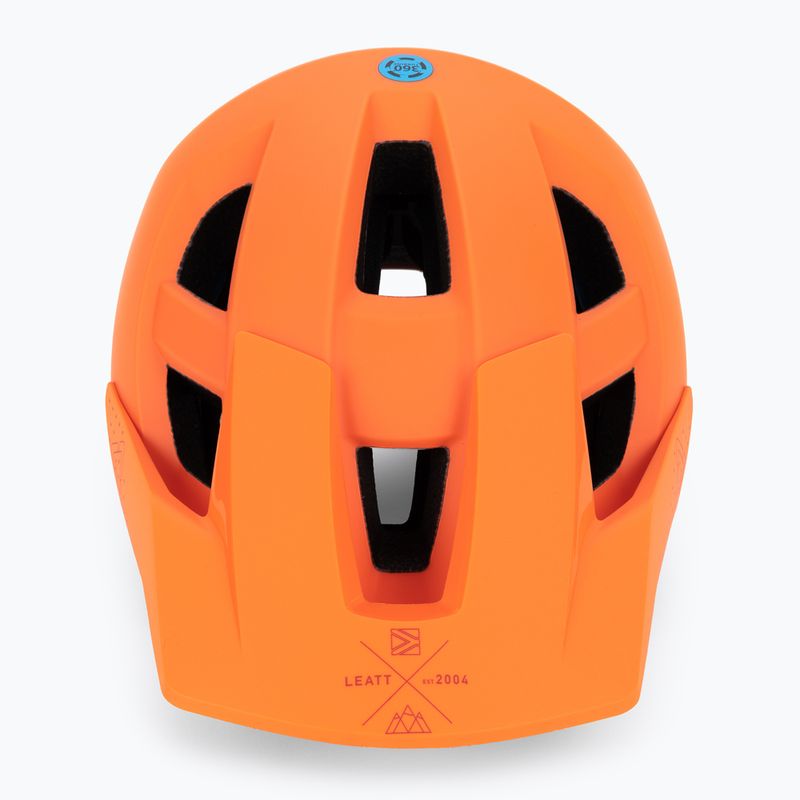 Шолом велосипедний Leatt MTB AllMtn 2.0 V23 помаранчевий 1023015651 2