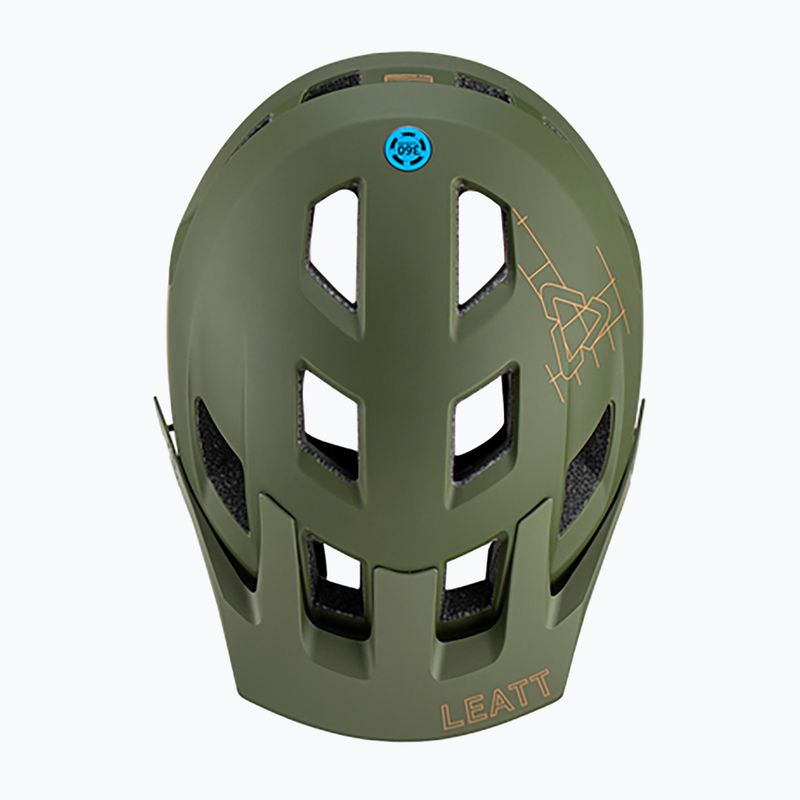 Шолом велосипедний Leatt MTB AllMtn 1.0 V23 зелений 1023015801 10