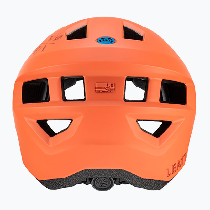 Шолом велосипедний Leatt MTB AllMtn 1.0 V23 помаранчевий 1023015951 11