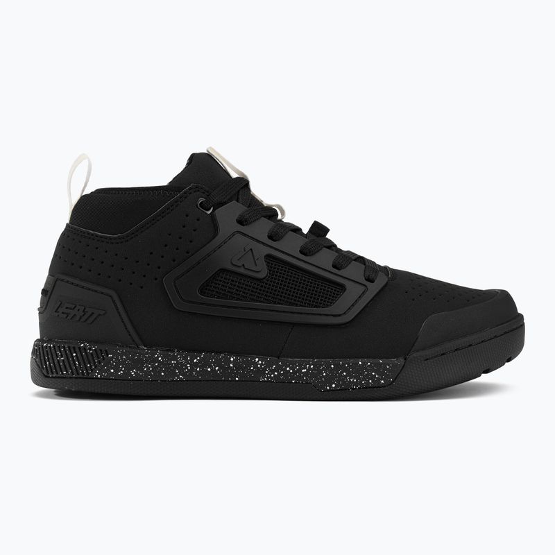 Кросівки велосипедні на платформі чоловічі Leatt 3.0 Flat black 2
