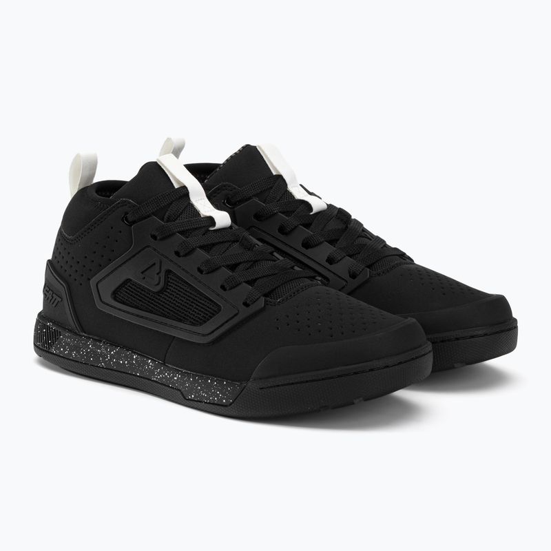 Кросівки велосипедні на платформі чоловічі Leatt 3.0 Flat black 4