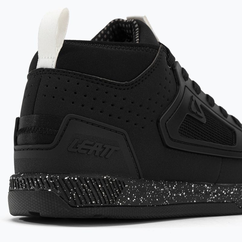 Кросівки велосипедні на платформі чоловічі Leatt 3.0 Flat black 8