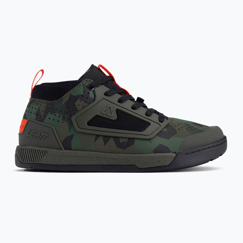 Кросівки велосипедні на платформі чоловічі Leatt 3.0 Flat camo 2