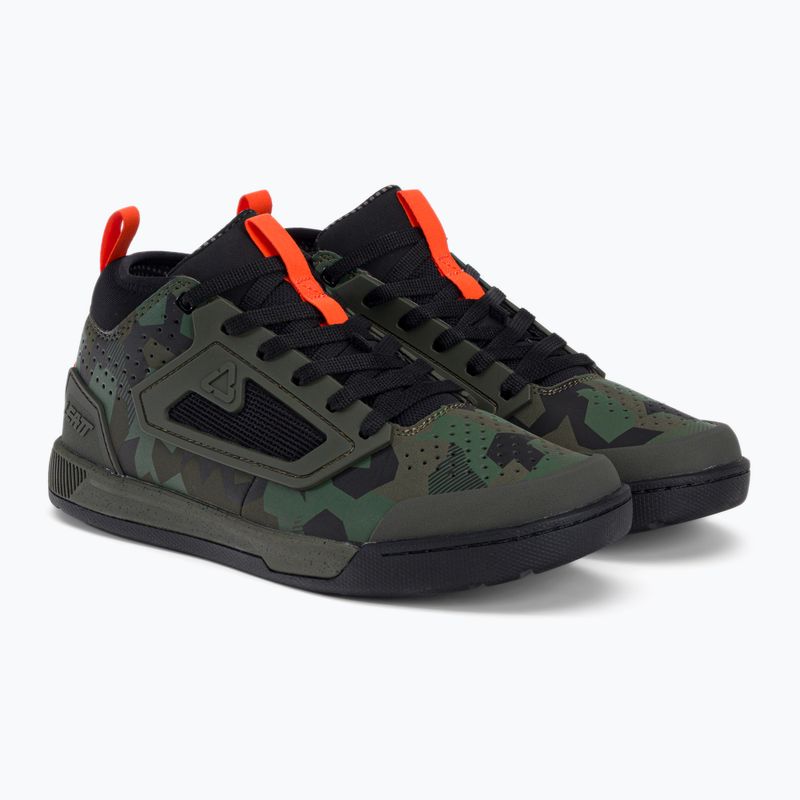 Кросівки велосипедні на платформі чоловічі Leatt 3.0 Flat camo 4