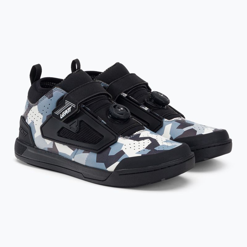 Кросівки велосипедні на платформі чоловічі Leatt 3.0 Flat Pro camo 4