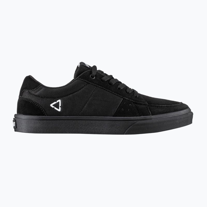 Кросівки велосипедні на платформі чоловічі Leatt 1.0 Flat black 11