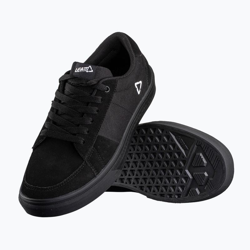Кросівки велосипедні на платформі чоловічі Leatt 1.0 Flat black 13