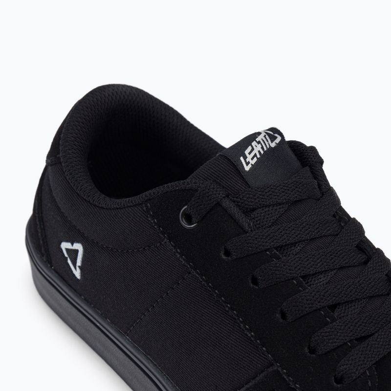 Кросівки велосипедні на платформі чоловічі Leatt 1.0 Flat black 8