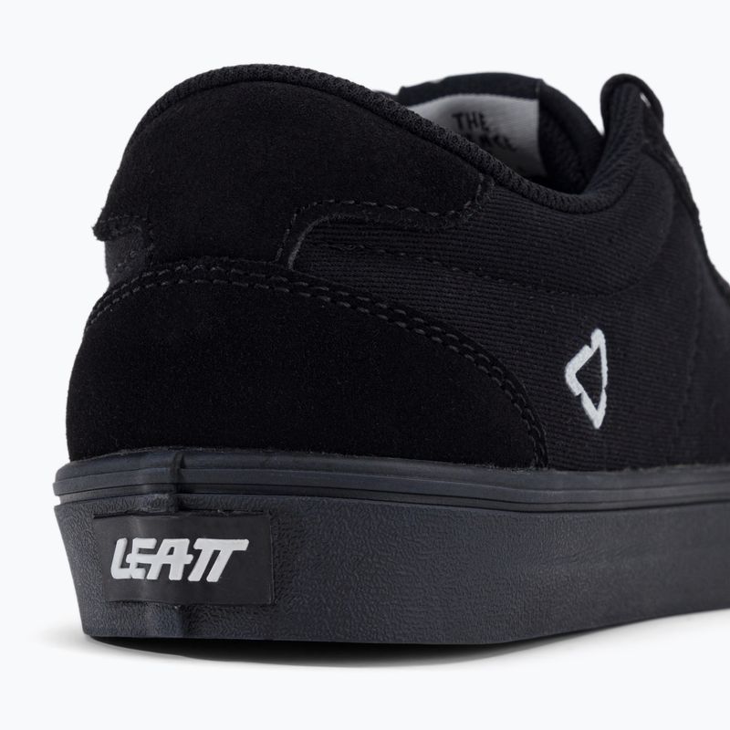 Кросівки велосипедні на платформі чоловічі Leatt 1.0 Flat black 9