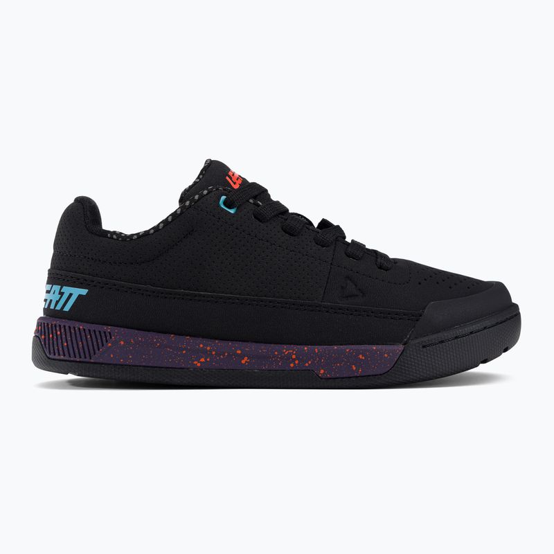 Кросівки велосипедні на платформі жіночі Leatt 2.0 Flat black 2