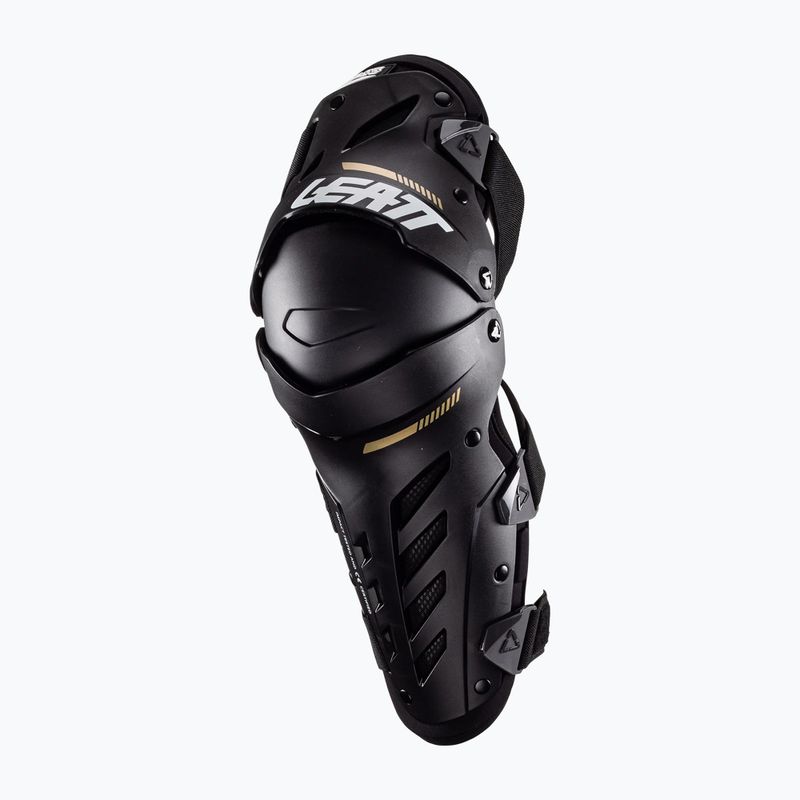 Захист велосипедний на коліна і гомілки дитячий Leatt Dual Axis black 2