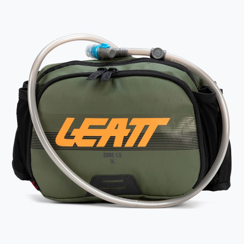 Барсетка велосипедна Leatt Hydration Core 1.5 l зелено-чорна 7023051450