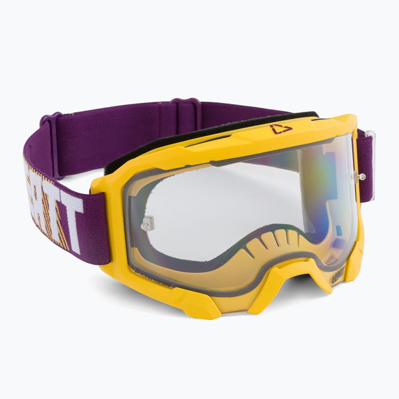 Маска велосипедна Leatt Velocity 4.5 indigo / clear 8023020450