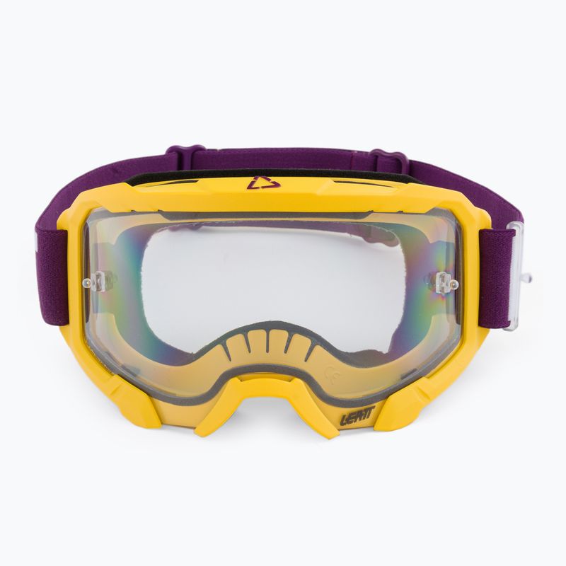 Маска велосипедна Leatt Velocity 4.5 indigo / clear 8023020450 2