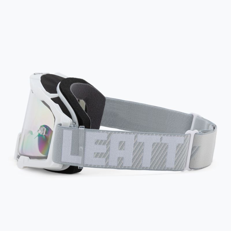 Маска велосипедна Leatt Velocity 4.5 white / clear 8023020480 4