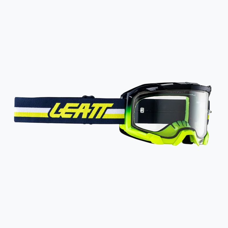 Велосипедні окуляри Leatt Velocity 4.5 сині/прозорі