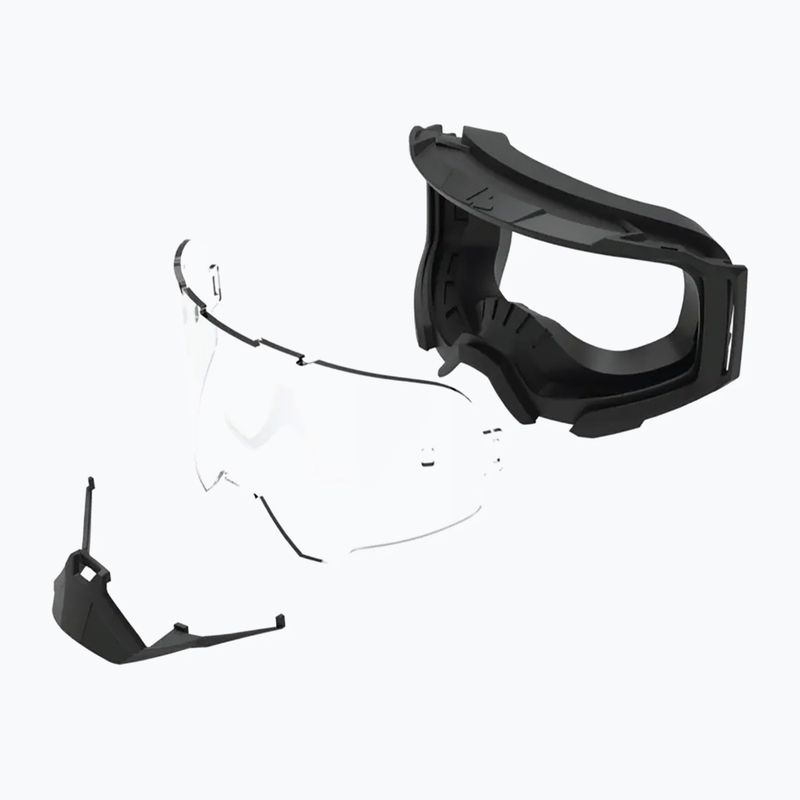 Велосипедні окуляри Leatt Velocity 4.5 червоні/світло-сірі 3