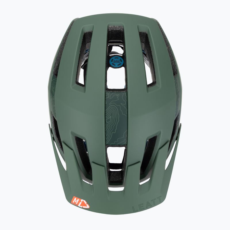 Велосипедний шолом Leatt MTB Trail 3.0 V24 шпинатовий 6