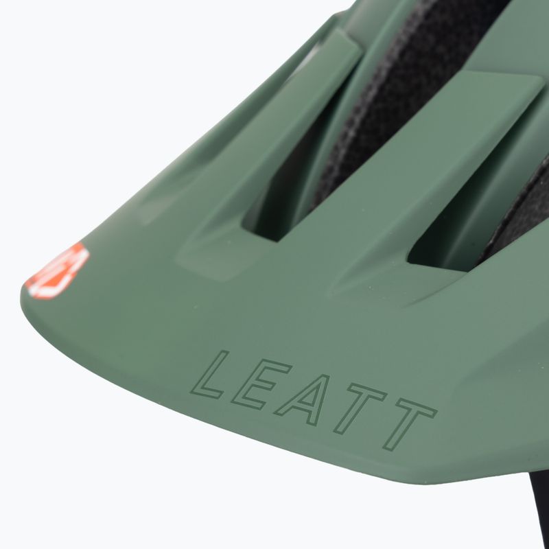 Велосипедний шолом Leatt MTB Trail 3.0 V24 шпинатовий 7