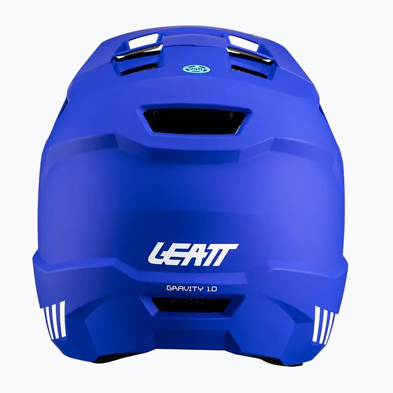 Дитячий велошолом Leatt MTB Gravity 1.0 Jr V24 ультрасиній 5