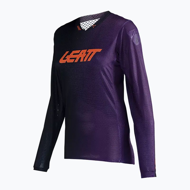 Жіночий велосипедний лонгслів Leatt MTB Gravity 4.0 фіолетовий 5
