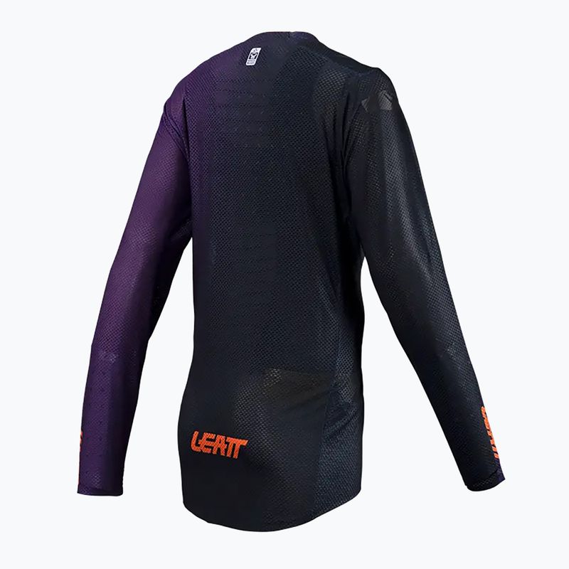 Жіночий велосипедний лонгслів Leatt MTB Gravity 4.0 фіолетовий 7