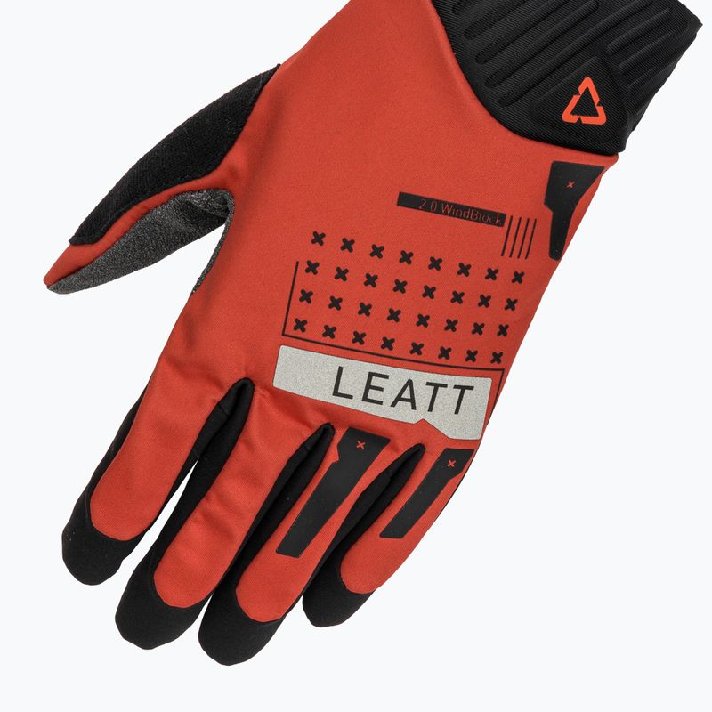 Рукавички велосипедні Leatt MTB 2.0 Windblock glow 5