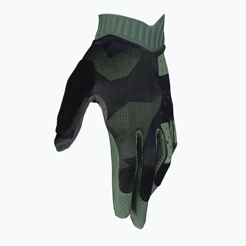 Чоловічі велосипедні рукавички Leatt MTB 1.0 GripR шпинатні 2