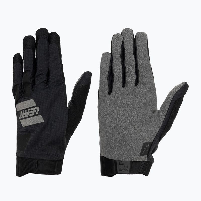 Чоловічі велорукавички Leatt MTB 1.0 GripR stealth