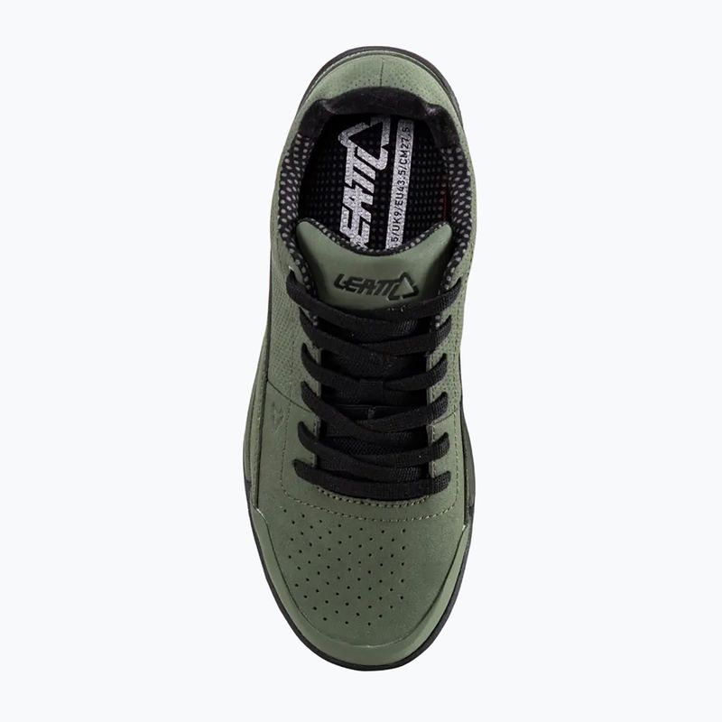 Кросівки велосипедні на платформі чоловічі Leatt 2.0 Flat spinach 11