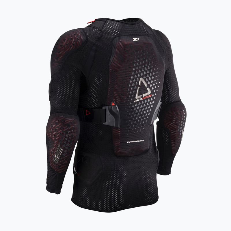 Велосипедний шолом Leatt 3DF AirFit Evo чорний 4