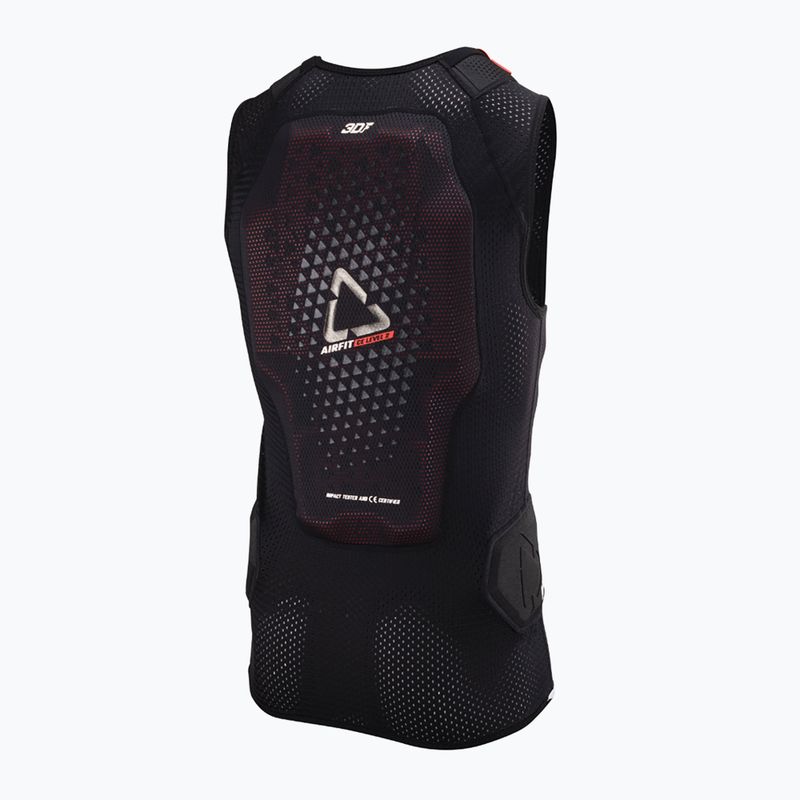 Чоловіча велофутболка Leatt 3DF AirFit Evo Back Protector чорна 2