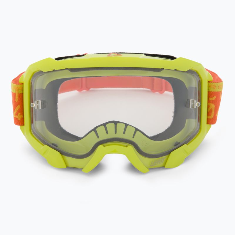 Окуляри велосипедні Leatt Velocity 4.5 citrus/clear 2