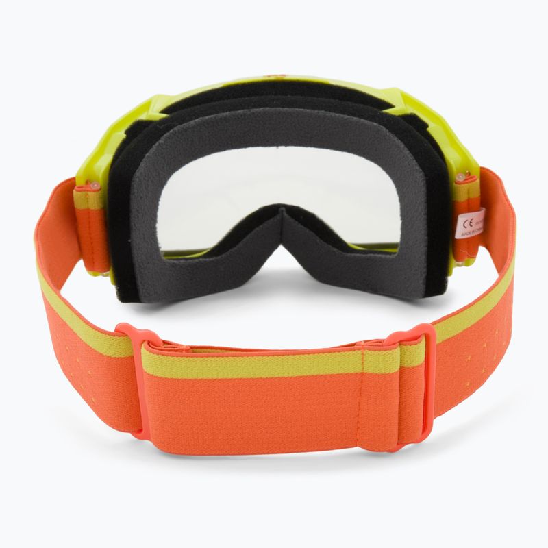 Окуляри велосипедні Leatt Velocity 4.5 citrus/clear 3