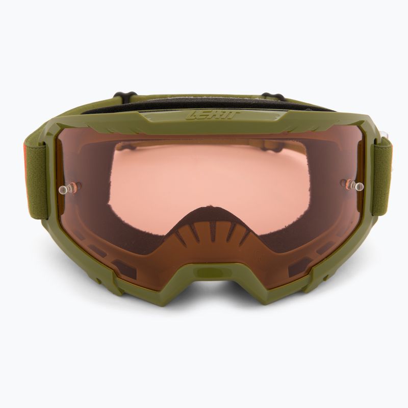 Окуляри велосипедні Leatt Vizion 2.5 forest/orange 2